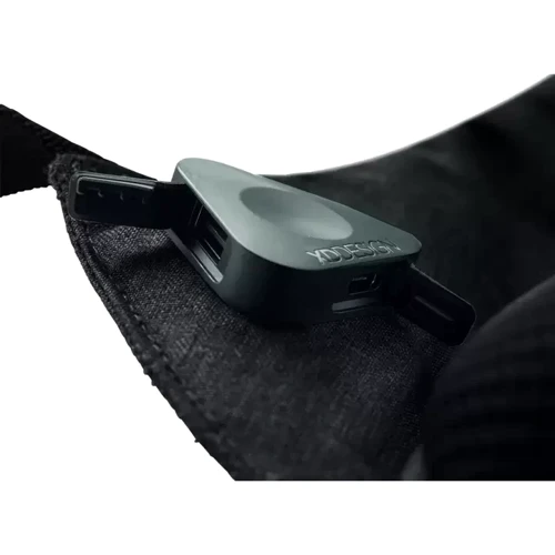 Рюкзак антивор XD Design Bobby Tech Anti-Theft backpack с солнечной панелью черный (P705.251): Стиль Повседневный (Casual)