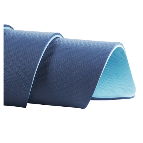 Коврик для фитнеса 4FIZJO TPE 180 x 60 x 0.6 см для йоги и фитнеса 4FJ0373 Blue/Sky Blue фото 3