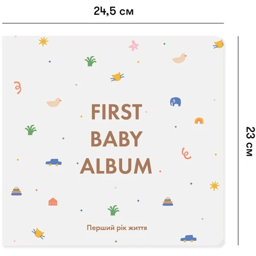 Фотоальбом Orner FIRST BABY ALBUM бежевый: Тип Фотоальбомы