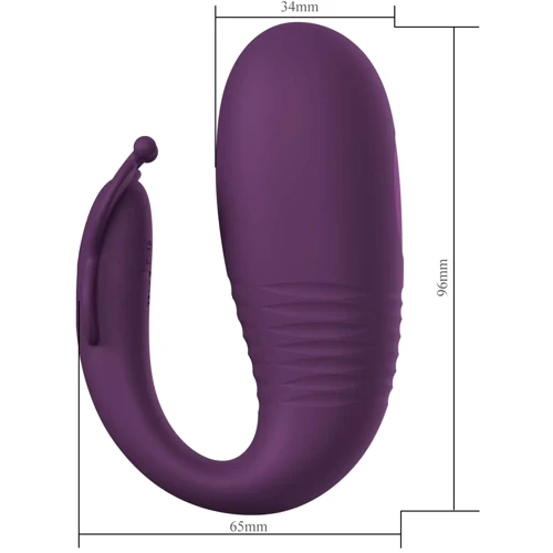 Смарт вібратор з поштовхами LYBAILE Pretty Love Klay (BI-300093HP)