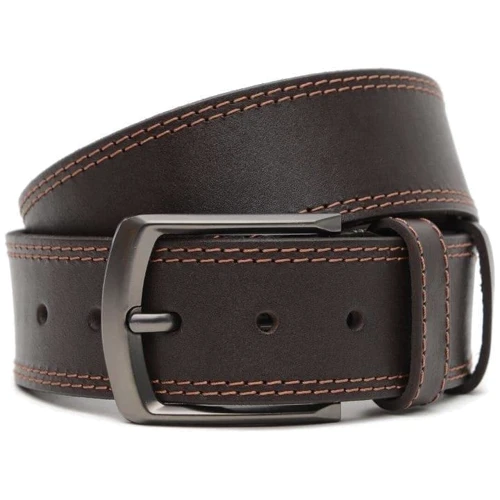 Чоловічий ремінь Borsa Leather коричневий (V1125GX21-brown)
