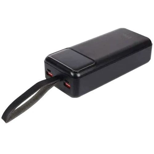 Зовнішній акумулятор King Power Bank 30000mAh QC3.0 LED 22.5W Black (KPG-302)