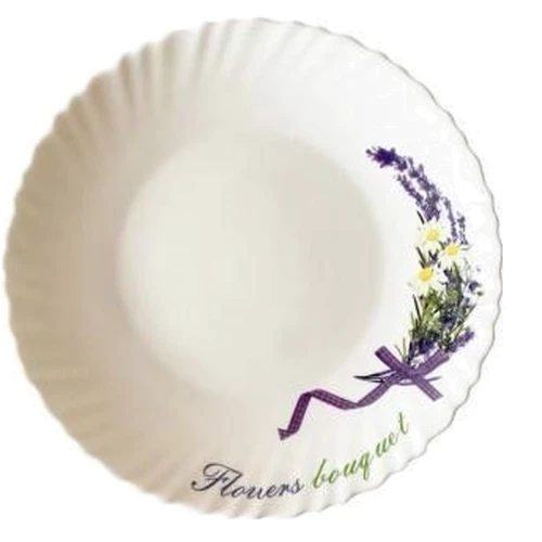 Тарелка десертная Vittora Wave Цветочная симфония 19 см (V-190F): Тип Тарелка десертная