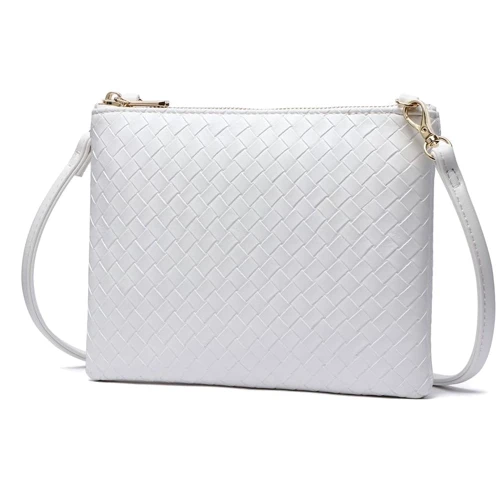 Жіноча сумка-пошет Amelie Galanti біла (A991503-01-white): Матеріал Штучна шкіра