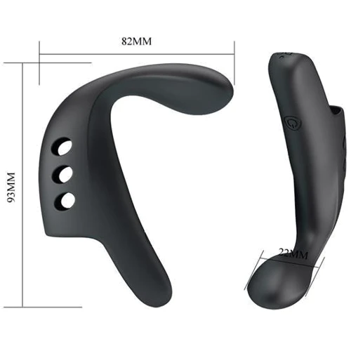 Вибратор на палец LYBAILE Pretty Love Fingering Vibrator Gorgon Black