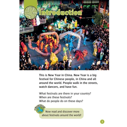 Oxford Read and Discover 3: Festivals Around the World: Кількість сторінок 48