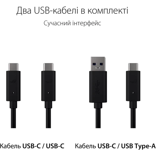 Аксессуар для накопителя ASUS SSD M.2 PCIe NVMe STRIX ARION ESD-S1C/BLK/G/AS USB 3.1 Gen2 (ESD-S1C/BLK/G/AS) фото 6