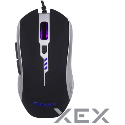 Мышь Gemix W100 USB Black + игровая поверхность (W100Combo): Интерфейс подключения USB