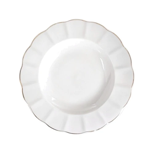 Тарелка Lefard Royal Gold суповая 26 см белая с золотом (949-017-2): Тип Тарелка суповая