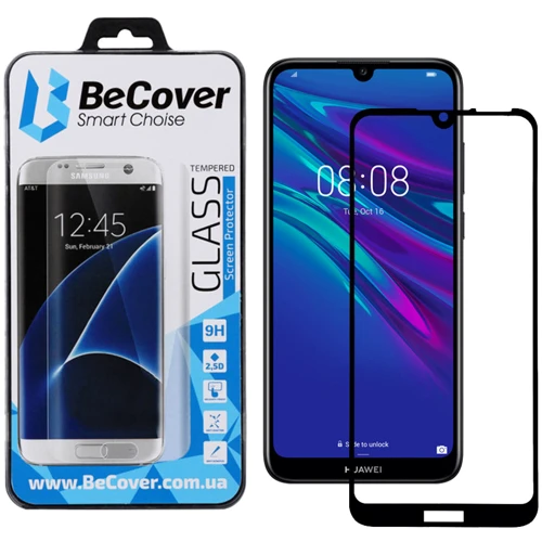 Аксессуар для смартфона BeCover Tempered Glass Black for Huawei Y6s 2019 (704676)