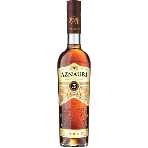 Коньяк Aznauri 3 года выдержки, 0.35л 40% (PLK4820189292845)