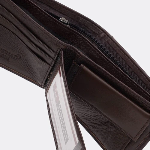 Чоловічий портмоне Horse Imperial коричневий (K1023N-brown): Формат гаманця Вертикальный