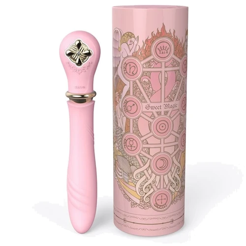 Пульсатор с подогревом Zalo Sweet Magic - Desire Fairy Pink
