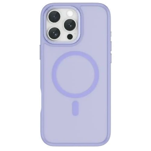 Чехол для iPhone WIWU Magnetic Armor Pro Series Purple (FGG-012) for iPhone 16 Pro: Материалы поликарбонат и полиуретан