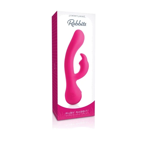 Jimmy Jane Ruby Rabbit Vibrator - вибратор-кролик, 11.4x4 см