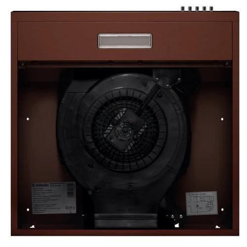 Вытяжка Minola HPL 513 BR: Материал корпуса металл