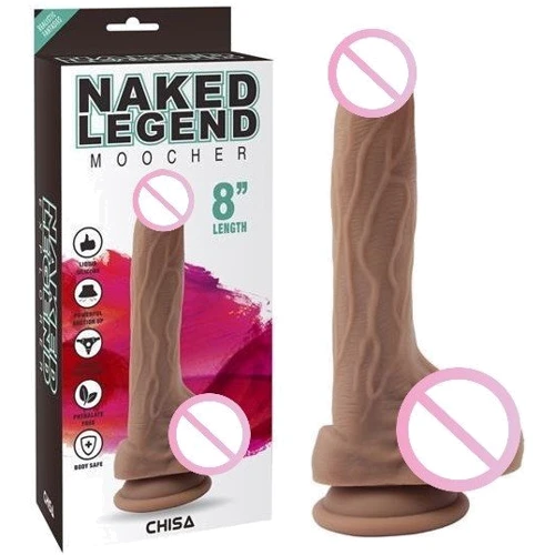 Фаллоимитатор Chisa Naked Legend Moocher 8" Brown
