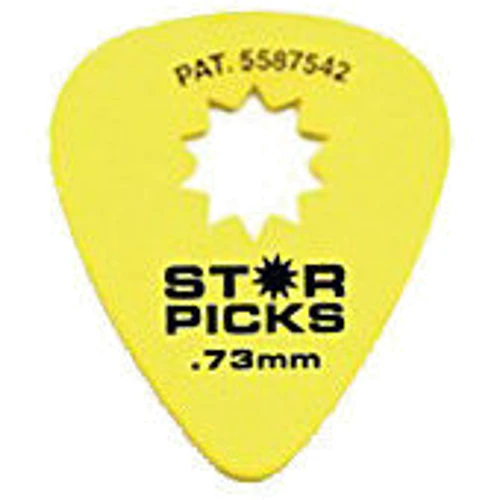 Медиатор Набор медиаторов CLEARTONE 30023 STAR PICK 12-PACK 0.73: Тип Медиатор