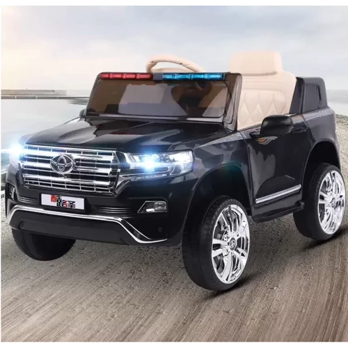 Электромобиль Kidsauto Toyota LC 200 Police style черный: Вес, кг 12