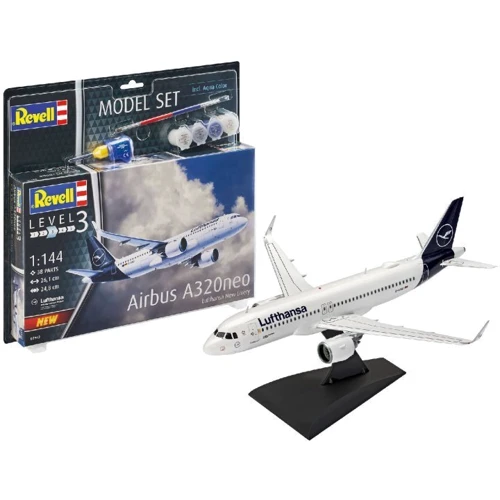 Сборная модель Revell набор Самолет Аэробус А321 Neo уровень 3 масштаб 1:144: Производитель Revell