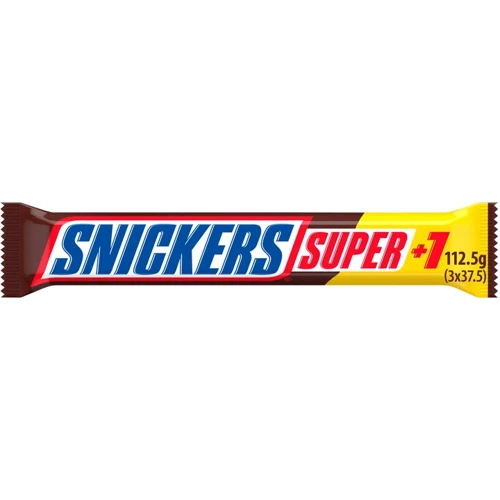 Упаковка батончиков Snickers Super +1 20х112.5 г (УП5900951261053)