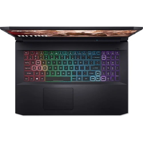 Ноутбук Acer Nitro 5 AN517-41-R0RZ (NH.QBGAA.001): Процесор AMD Ryzen 7 5800H (3.2 - 4.4 ГГц) / 8 - ядерный