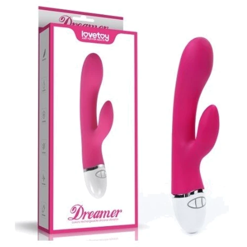 Вибратор LoveToy Dreamer Vibrator Rose Red