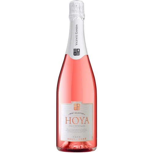 Игристое вино Hoya de Cadenas "Cava Brut Rosé" розовое 0.75 л (WHS8410310607790)