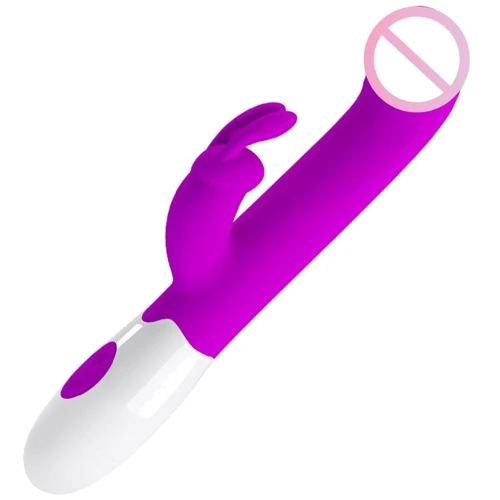 Вибратор-кролик с крупной головкой Pretty Love Scentaur Clit Vibrator Purple