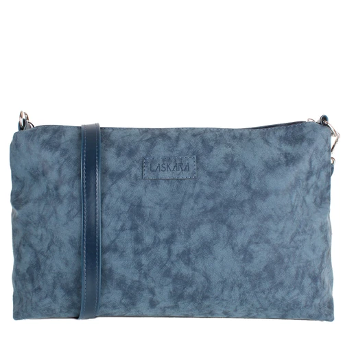 Женская сумка тоут Laskara синяя (LK10190-blue-duo) фото 13