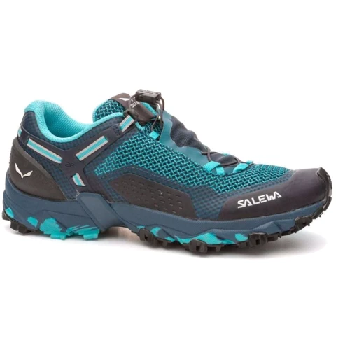 Взуття Кросівки жіночі Salewa WS ULTRA TRAIN 2 64422 3395 - 40.5 - Blue (013.001.2639): Матеріал повітропроникна сітка
