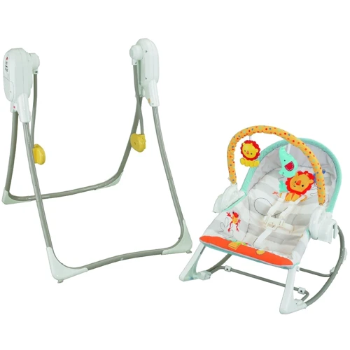 Детское кресло-качалка Fisher-Price 3в1 DeLuxe (BFH07) фото 2