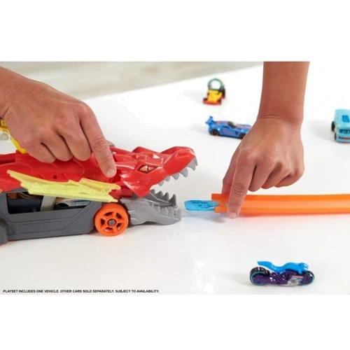 Грузовик-транспортер Пасть дракона Hot Wheels GTK42