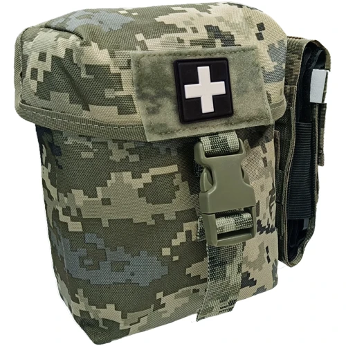 

Аптечка Фарммедальянс Ifak Individual Kit, с вкладышем на шнурке, с турникетом Sich