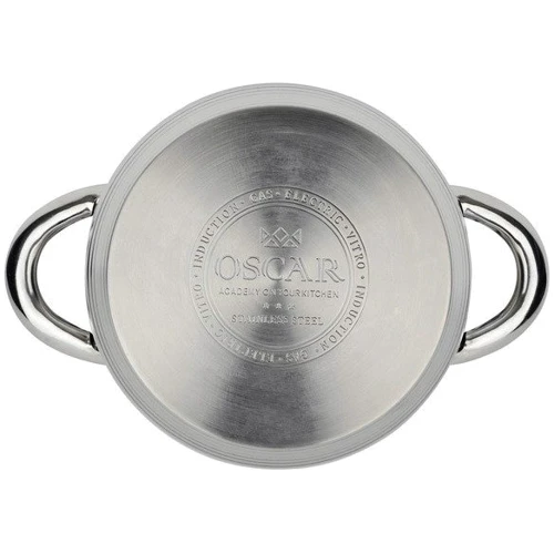 Кастрюля OSCAR Chef с крышкой 18 см 2.6 л (OSR-2000-18/n): Объем, л 2.6