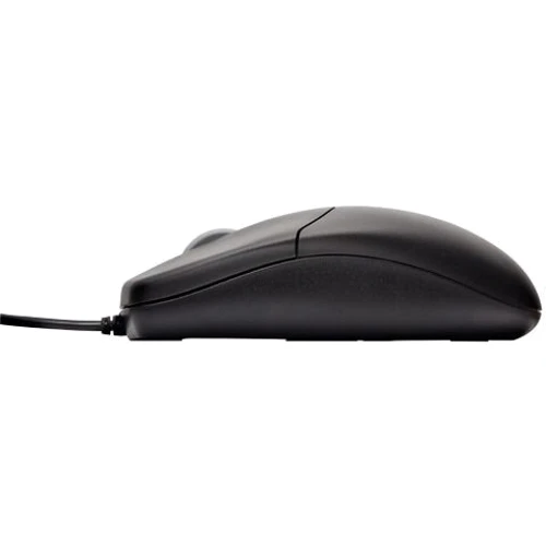 Мишка Trust Optical Mouse Black USB (16591): Ергономіка для правої і лівої руки