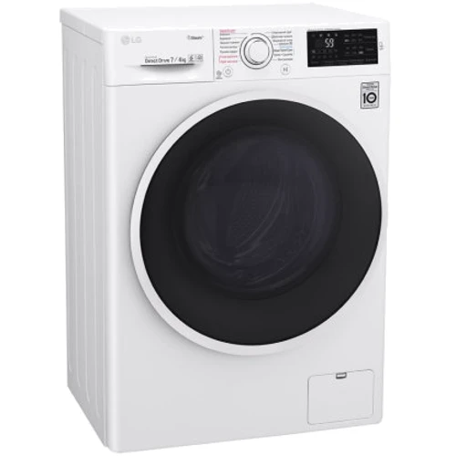 Стиральная машина LG F2J6HG0W: Загрузка белья (стирка), кг 7