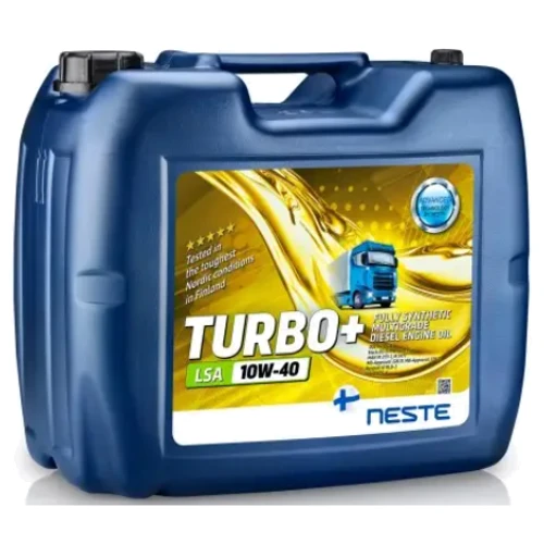 Олія моторна Neste Turbo+LSA II 10W40 API CK-4 E6. Е9 синтетичне 20л