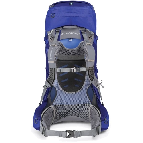 Рюкзак туристический Osprey Ariel AG 55 Tidal Blue - WM - синий фото 2