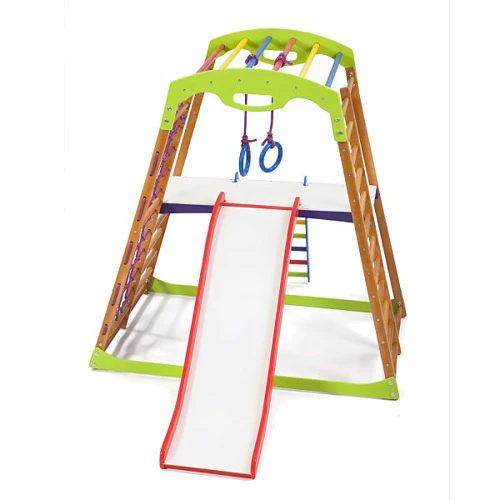 Детский спортивный комплекс для дома SportBaby BabyWood Plus 2 фото 4
