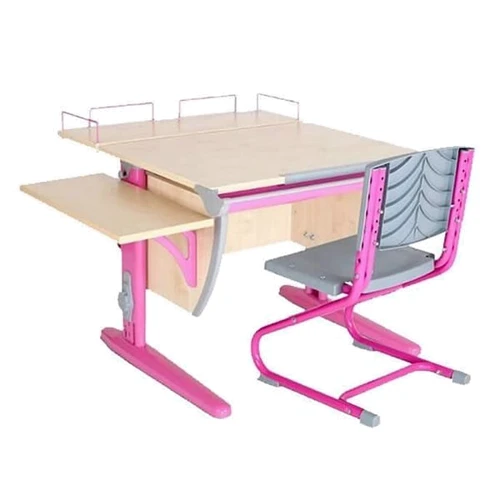 Набор мебели Дэми клен/розовый (Д-20031146): Возраст ребенка от 6-ти лет