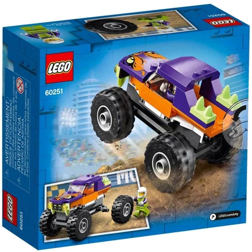 Конструктор LEGO City Монстр-трак (60251): Рекомендований вік від 5 до 12 років