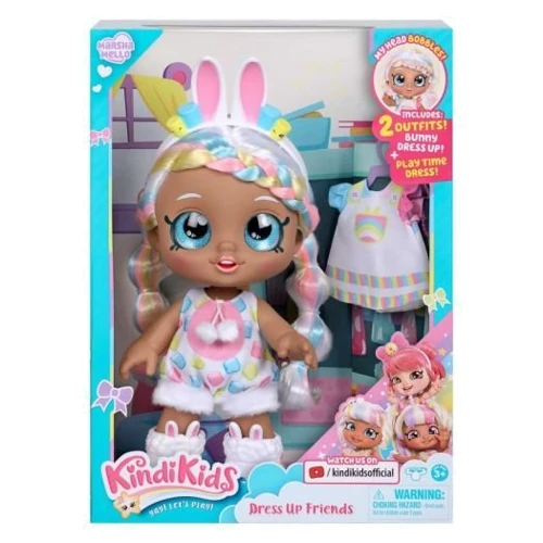 Лялька KINDI KIDS Марша Мелло Зайчик DRESS UP FRIENDS (50064): Вік от 3 лет