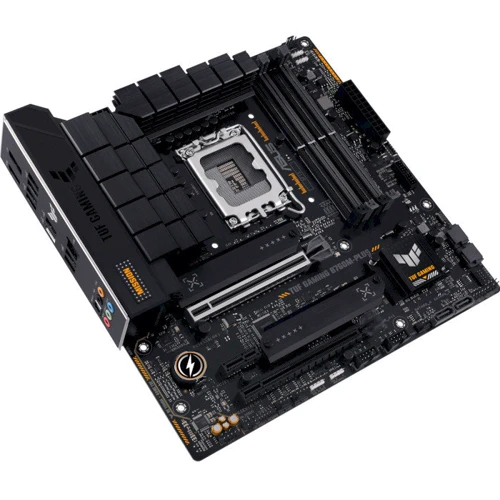 Asus TUF Gaming B760M-Plus: Додатково Радиатор на VRM, Поддержка UEFI, Поддержка RAID