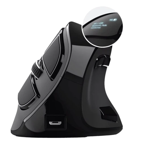 Мышь Trust Voxx Rechargeable Ergonomic Wireless Mouse (23731): Тип сенсора оптический