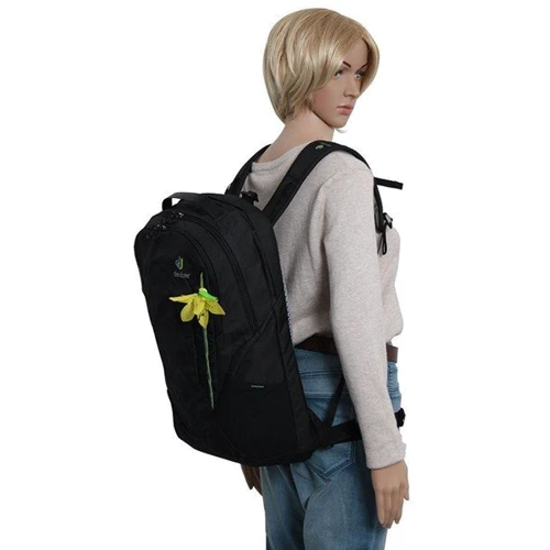 Рюкзак Рюкзак Deuter XV 2 SL колір 7000 black (3850318 7000): Додатково світловідбиваючий принт, Ручка для перенесення, відділення для ноутбука, Поясний ремінь, кишеню для