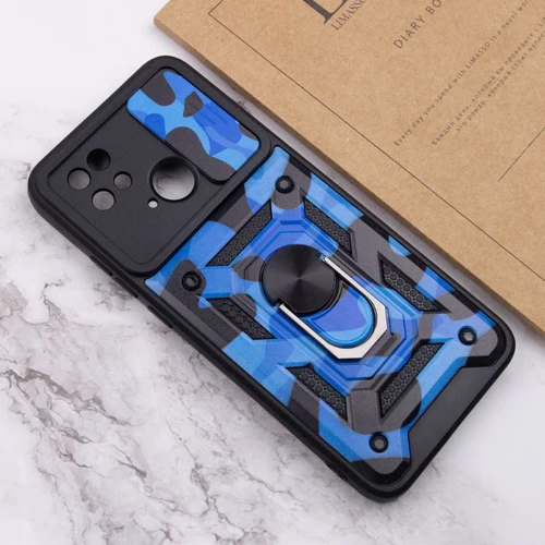 Аксессуар для смартфона Mobile Case Camshield Serge Ring Camo Army Blue for Xiaomi Redmi 9C / Xiaomi Redmi 10A: Тип накладка на заднюю часть
