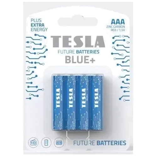 Батарейка AAA (R03, 1.5 V) Tesla Blue, 1 шт