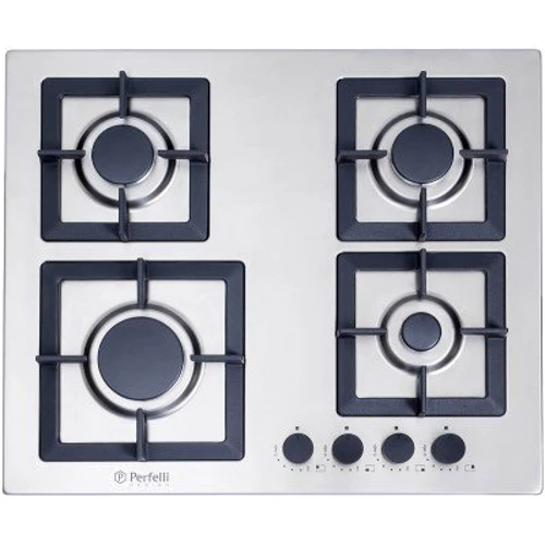 Варильна поверхня газова Perfelli Design HGM 6430 INOX SLIM LINE