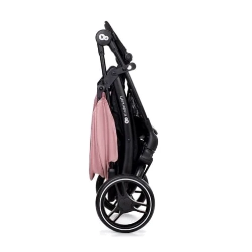 Прогулянкова коляска Kinderkraft Trig 2 Pink (KSTRIG02PNK0000) (00-00305194): Матеріал коліс EVA